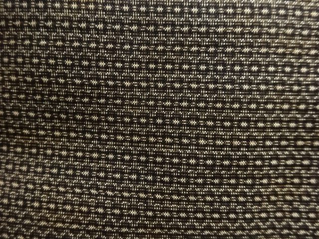 アンティーク　亀甲絣織り出し本場泥大島紬着物アンサンブル